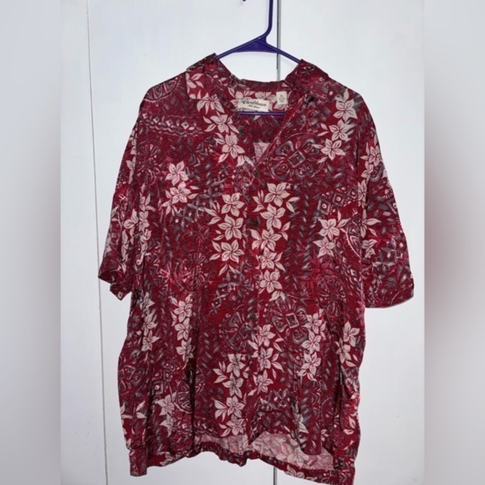Caribbean Silk Blend button up